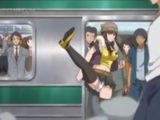 Berikat animasi pornografi kotor klip boneka mendapat seksual diperlakukan tidak baik di kereta bawah tanah