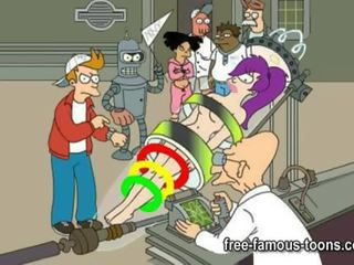 Futurama vs griffins kovacorea likainen elokuva parodia