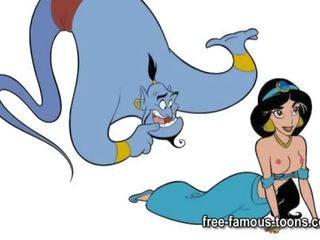 Aladdin ja jasmine xxx klipsi parodia